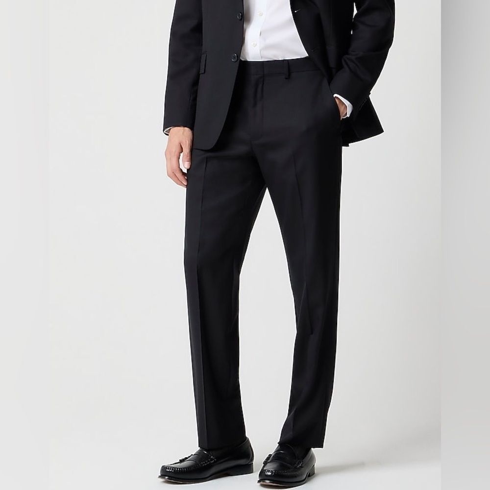 J Crew Classic-Fit Thompson Worsted Wool Suit Pant Cf874